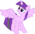 Size: 1920x1870 | Tagged: safe, artist:kamyk962, edit, vector edit, starlight glimmer, twilight sparkle, alicorn, pony, ponyar fusion, g4, female, fusion, mare, princess twi glimmer, recolor, simple background, solo, spread wings, transparent background, twilight sparkle (alicorn), vector, wings