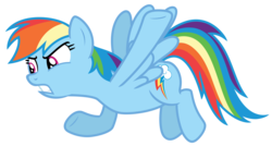 Size: 7850x4216 | Tagged: safe, artist:estories, rainbow dash, pony, g4, non-compete clause, absurd resolution, female, simple background, solo, transparent background, vector