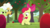 Size: 1920x1080 | Tagged: safe, screencap, apple bloom, goldie delicious, granny smith, earth pony, pony, g4, going to seed, apple, apple tree, tree