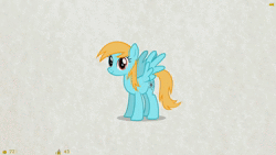 Size: 1280x720 | Tagged: safe, artist:viva reverie, oc, oc:particle mare, oc:triangle mare, oc:universe mare, earth pony, pegasus, pony, g4, animated, dancing, female, half-life, hud, immatoonlink, mare, parody, particle mare, show accurate, singing, sound, they might be giants, webm, youtube link, youtube link in the description