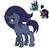 Size: 889x899 | Tagged: safe, artist:bubblepop2085, king sombra, queen chrysalis, changepony, hybrid, g4, female, interspecies offspring, male, offspring, parent:king sombra, parent:queen chrysalis, parents:chrysombra, ship:chrysombra, shipping, straight