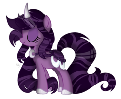 Size: 1280x1049 | Tagged: safe, artist:mintoria, oc, oc only, oc:moonlit stream, original species, pond pony, pony, eyes closed, female, mare, simple background, solo, transparent background