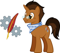 Size: 4524x4000 | Tagged: safe, artist:imperfectxiii, oc, oc only, oc:copper plume, pony, solo