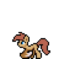 Size: 192x192 | Tagged: safe, artist:bitassembly, harpy, monster pony, original species, game:filly astray, animated, backflip, feather, flying, jumping, kick, pixel art, simple background, solo, sprite, transparent background, wings
