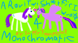 Size: 1278x712 | Tagged: safe, artist:super trampoline, rarity, twilight sparkle, alicorn, pony, g4, 1000 hours in ms paint, author:super trampoline, cover art, duo, fanfic, fanfic art, fanfic cover, female, fimfiction, fimfiction.net link, lesbian, ship:rarilight, shipping, text, twilight sparkle (alicorn)