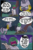 Size: 800x1200 | Tagged: safe, artist:shoutingisfun, zecora, oc, oc:anon, human, pony, zebra, comic:one left, g4, angry, apple, apple tree, comic, dialogue, dirty, ear piercing, earring, female, frown, human male, intertwined trees, jewelry, looking at each other, male, mare, mud, neck rings, night, open mouth, pear tree, piercing, pointing, question, screaming, speech bubble, tree