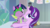 Size: 1280x720 | Tagged: safe, artist:georgegarza01, edit, screencap, spike, starlight glimmer, twilight sparkle, alicorn, dragon, pony, unicorn, a horse shoe-in, g4, female, flying, interspecies, kiss edit, kiss on the lips, kissing, male, mare, ship:sparlight, shipping, show accurate, straight, trio, twilight sparkle (alicorn), vector, watching, winged spike, wings