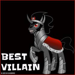Size: 1080x1080 | Tagged: safe, part of a set, king sombra, pony, g4, official, antagonist, best villain, male, part of a series, solo