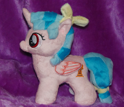 Size: 2500x2163 | Tagged: safe, artist:crazyditty, cozy glow, alicorn, pony, g4, the ending of the end, alicornified, cozycorn, female, filly, foal, high res, irl, photo, plushie, race swap