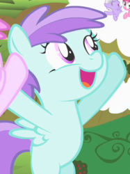 Size: 345x461 | Tagged: safe, screencap, tootsie flight, pony, g4, the cutie mark chronicles, bipedal, cropped, solo focus