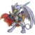 Size: 1000x1000 | Tagged: safe, artist:kalemon, oc, griffon, fallout equestria, armor, cape, clothes, standing, sword, weapon, wings