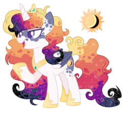 Size: 2840x2520 | Tagged: safe, artist:bloodlover2222, oc, oc only, alicorn, pony, base used, female, high res, magical lesbian spawn, mare, offspring, parent:princess celestia, parent:princess luna, parents:princest, product of incest, simple background, solo, transparent background