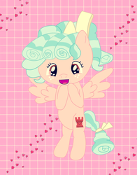 Size: 782x1000 | Tagged: safe, artist:coconuts777, cozy glow, pegasus, pony, g4, belly, female, filly, foal, solo