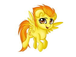 Size: 2048x1536 | Tagged: safe, artist:0bsydia, spitfire, pegasus, pony, g4, female, mare, simple background, solo, transparent background