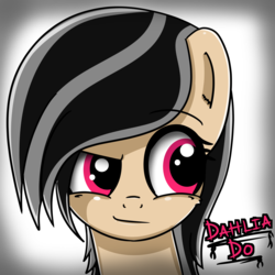 Size: 6000x6000 | Tagged: safe, artist:undisputed, oc, oc only, oc:dahlia do, pony, alternate universe, female, mare, smiling, smirk, solo