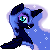 Size: 50x50 | Tagged: safe, artist:piichu-pi, nightmare moon, alicorn, pony, g4, animated, avatar, female, gif, icon, mare, pixel art, simple background, solo, transparent background