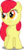 Size: 2329x4813 | Tagged: safe, artist:dashiesparkle edit, edit, editor:slayerbvc, vector edit, apple bloom, earth pony, pony, g4, sisterhooves social, accessory-less edit, female, filly, missing accessory, simple background, solo, transparent background, vector