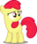 Size: 3761x4476 | Tagged: safe, artist:dashiesparkle edit, edit, editor:slayerbvc, vector edit, apple bloom, earth pony, pony, g4, my little pony: friendship is magic, sleepless in ponyville, accessory-less edit, female, filly, missing accessory, simple background, solo, transparent background, vector, worried