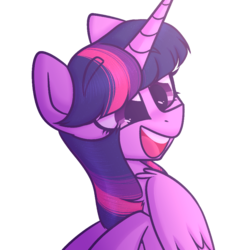 Size: 900x900 | Tagged: safe, artist:fallen--fate, twilight sparkle, alicorn, pony, g4, cute, eyebrows, eyebrows visible through hair, female, mare, open mouth, simple background, solo, transparent background, twiabetes, twilight sparkle (alicorn), wing fluff