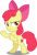 Size: 4348x6428 | Tagged: safe, artist:jhayarr23, edit, editor:slayerbvc, vector edit, apple bloom, earth pony, pony, g4, hard to say anything, absurd resolution, apple bloom's bow, bow, charlie's angels, cropped, cutie mark, female, filly, hair bow, mare, serious, serious face, shimmering spectacles, show accurate, simple background, solo, the cmc's cutie marks, transparent background, vector