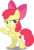 Size: 4348x6428 | Tagged: safe, artist:jhayarr23, edit, editor:slayerbvc, vector edit, apple bloom, earth pony, pony, g4, hard to say anything, my little pony: friendship is magic, absurd resolution, apple bloom's bow, bow, charlie's angels, cropped, cutie mark, female, filly, hair bow, mare, serious, serious face, shimmering spectacles, show accurate, simple background, solo, the cmc's cutie marks, transparent background, vector