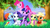 Size: 3840x2160 | Tagged: safe, artist:owlpirate, applejack, fluttershy, pinkie pie, rainbow dash, rarity, twilight sparkle, alicorn, earth pony, pegasus, pony, unicorn, g4, 3d, cute, dashabetes, diapinkes, female, grass, high res, jackabetes, looking at each other, mane six, mare, raribetes, shyabetes, smiling, source filmmaker, thank you, tree, twiabetes, twilight sparkle (alicorn)