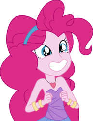 Size: 4158x5423 | Tagged: safe, artist:marcorulezzz, pinkie pie, equestria girls, equestria girls series, g4, twilight under the stars, spoiler:eqg series (season 2), absurd resolution, clothes, cute, daaaaaaaaaaaw, diapinkes, female, simple background, smiling, solo, transparent background, vector