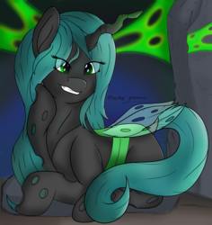 Size: 3400x3600 | Tagged: safe, artist:flamelight-dash, queen chrysalis, changeling, changeling queen, g4, female, high res, solo