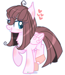 Size: 1877x2149 | Tagged: oc name needed, safe, artist:2pandita, artist:mint-light, oc, oc only, pegasus, pony, female, mare, simple background, solo, transparent background