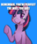 Size: 2077x2497 | Tagged: safe, artist:senaelik, edit, twilight sparkle, g4, caption, high res, image macro, positive ponies, text