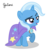 Size: 2345x2345 | Tagged: safe, artist:gutovi, trixie, pony, unicorn, g4, female, filly, filly trixie, high res, show accurate, simple background, solo, transparent background, younger