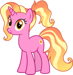 Size: 1285x1316 | Tagged: safe, artist:crystalmagic6, luster dawn, pony, unicorn, g4, the last problem, cutie mark, female, mare, simple background, smiling, transparent background, vector