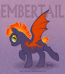 Size: 695x800 | Tagged: safe, artist:mirroreyesserval, oc, oc only, dracony, dragon, hybrid, pony, solo