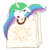 Size: 1108x1112 | Tagged: safe, artist:wut, princess celestia, pony, g4, bag, cute, cutelestia, female, mare, pony in a bag, reference, simple background, smol, solo