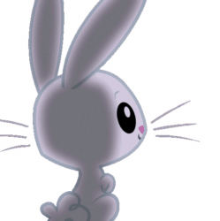 Size: 510x512 | Tagged: safe, edit, edited screencap, screencap, angel bunny, g4, scare master, angel is a bunny bastard, animated, background removed, evil, evil grin, grin, male, plotting, scheming, simple background, smiling, solo, transparent background