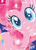 Size: 1489x2079 | Tagged: safe, enterplay, pinkie pie, earth pony, pony, g4, cute, cutie mark eyes, diapinkes, female, merchandise, my little pony logo, solo, wingding eyes