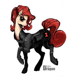 Size: 2400x2592 | Tagged: safe, artist:aspendragon, pony, avengers, black widow (marvel), high res, ponified