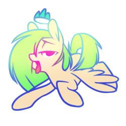 Size: 1000x1000 | Tagged: safe, artist:illiuminc, oc, oc only, oc:illium, pegasus, pony, looking at you, open mouth, simple background, solo, transparent background