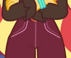 Size: 230x187 | Tagged: safe, screencap, sunset shimmer, equestria girls, equestria girls series, g4, sunset's backstage pass!, spoiler:eqg series (season 2), animated, cropped, female, gif, gif for breezies, picture for breezies, solo, swaying hips, walking