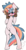 Size: 2500x4800 | Tagged: safe, artist:frowfrow, oc, oc:dr.miles, pony, unicorn, semi-anthro, artificial hands, belly button, bipedal, blushing, heterochromia, solo