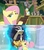 Size: 1920x2160 | Tagged: safe, edit, edited screencap, screencap, angel bunny, discord, fluttershy, smoky, smoky jr., softpad, koala, raccoon, g4, she talks to angel, the last problem, body swap, female, implied discoshy, implied shipping, implied straight, male, older, older fluttershy, paper bag, portal, shipping fuel, subtitles