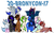 Size: 6359x3900 | Tagged: artist needed, safe, oc, oc only, oc:archer eclipse, oc:aurora, oc:background, oc:gabriel, oc:moonshadow, oc:nightshade, oc:umbreow, oc:vinyl mix, bat pony, changeling, earth pony, pegasus, pony, unicorn, bandana, clothes, eyes closed, female, flying, glasses, group, group photo, happy, male, mare, scarf, smiling, socks, stallion, thigh highs, tongue out