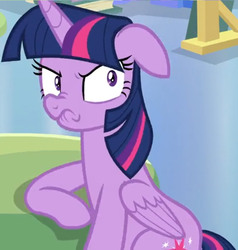 Size: 732x768 | Tagged: safe, screencap, twilight sparkle, alicorn, pony, g4, the ending of the end, angry, cropped, faic, female, mare, scrunchy face, solo, twilight sparkle (alicorn), upset