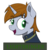 Size: 2000x2000 | Tagged: safe, artist:memeancholy, oc, oc only, oc:littlepip, pony, unicorn, fallout equestria, bust, clothes, eyebrows, eyebrows visible through hair, fanfic, fanfic art, female, high res, horn, jumpsuit, lightbringer, mare, open mouth, portrait, simple background, solo, transparent background, vault suit