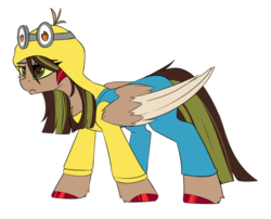 Size: 956x773 | Tagged: safe, artist:beardie, oc, oc only, oc:helemaranth, pony, clothes, costume, cursed, cute