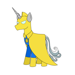 Size: 3031x3067 | Tagged: safe, artist:eagc7, star swirl the bearded, pony, unicorn, g4, clothes, commission, costume, dc comics, doctor fate, high res, male, simple background, solo, stallion, transparent background
