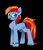 Size: 1225x1440 | Tagged: safe, artist:wkirin, oc, oc only, oc:jixiangniao, oc:吉祥鸟, earth pony, pony, black background, simple background, solo