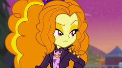 Size: 1920x1080 | Tagged: safe, screencap, adagio dazzle, equestria girls, equestria girls specials, g4, my little pony equestria girls: better together, my little pony equestria girls: sunset's backstage pass, adoragio, beautiful, clothes, cute, female, music festival outfit, outdoors, raised eyebrow, solo
