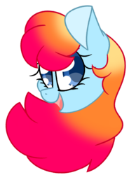 Size: 2784x3776 | Tagged: safe, artist:crazysketch101, oc, oc only, oc:crazy looncrest, pony, head, high res, simple background, solo, transparent background