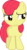Size: 2058x3836 | Tagged: safe, artist:tomfraggle, edit, editor:slayerbvc, vector edit, apple bloom, earth pony, pony, g4, accessory-less edit, female, filly, high res, missing accessory, simple background, smiling, solo, transparent background, vector